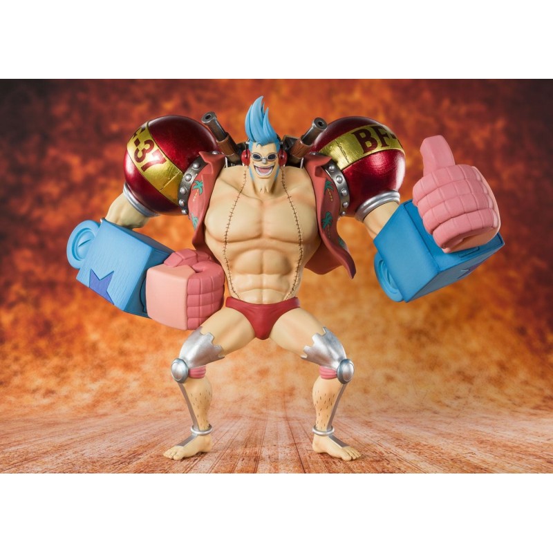 Figurine One Piece Figuarts Zero Cyborg Franky Preco