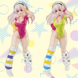 Figurine Super Sonico Concept Figure 80's Sonico Verte