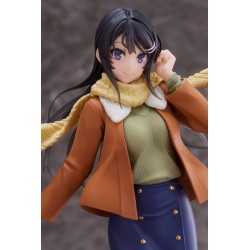 Figurine Rascal Does Not Dream of a Dreaming Girl Mai Sakurajima Winter Wear Version