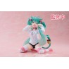 Figurine Hatsune Miku Desktop Cute Figure Hatsune Miku Nekomimi T-Shirt Version