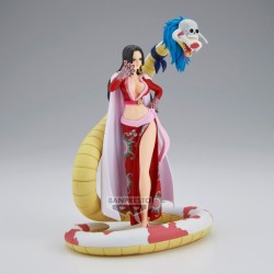 Figurine One Piece The Grandline Series Extra + Boa Hancock