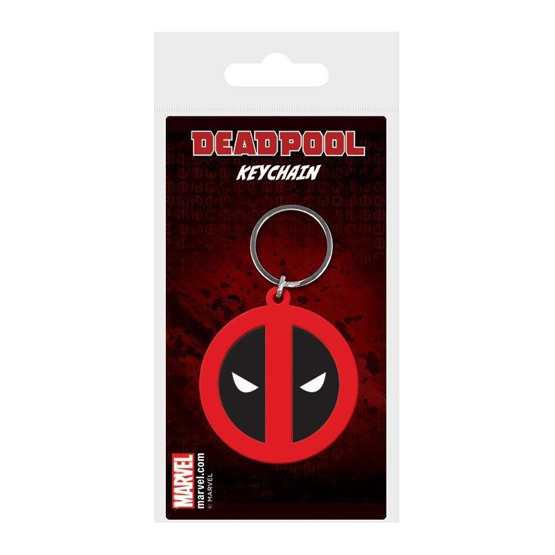 Porte-Clés Marvel caoutchouc Deadpool Symbol