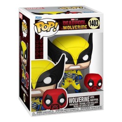 Figurine Marvel Deadpool 3 POP & Buddy! Wolverine w/ Babypool