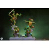 Pack de 4 statuettes Les Tortues Ninja Sabretooth