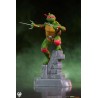 Pack de 4 statuettes Les Tortues Ninja Sabretooth