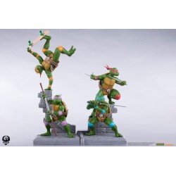 Pack de 4 statuettes Les Tortues Ninja Sabretooth