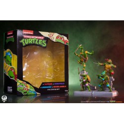 Pack de 4 statuettes Les Tortues Ninja Sabretooth