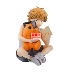 Figurine Chainsaw Man Break Time Collection Denji & Pochita