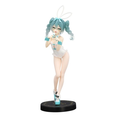 Figurine Hatsune Miku BiCute Bunnies Miku Rurudo White Color Version