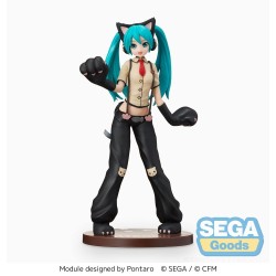 Figurine Hatsune Miku Project DIVA Arcade Future Tone SPM Hatsune Miku Kitty Cat