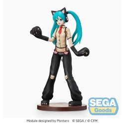 Figurine Hatsune Miku Project DIVA Arcade Future Tone SPM Hatsune Miku Kitty Cat