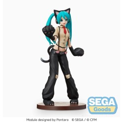 Figurine Hatsune Miku Project DIVA Arcade Future Tone SPM Hatsune Miku Kitty Cat