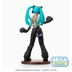 Figurine Hatsune Miku Project DIVA Arcade Future Tone SPM Hatsune Miku Kitty Cat