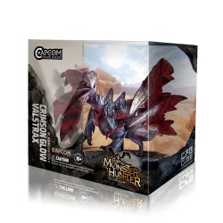 Figurine Monster Hunter Capcom Builder Cube Crimson Glow Valstrax