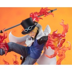 Statuette One Piece Figuarts Zero Extra Battle Sabo Fire Fist Rook Check