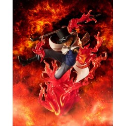 Statuette One Piece Figuarts Zero Extra Battle Sabo Fire Fist Rook Check