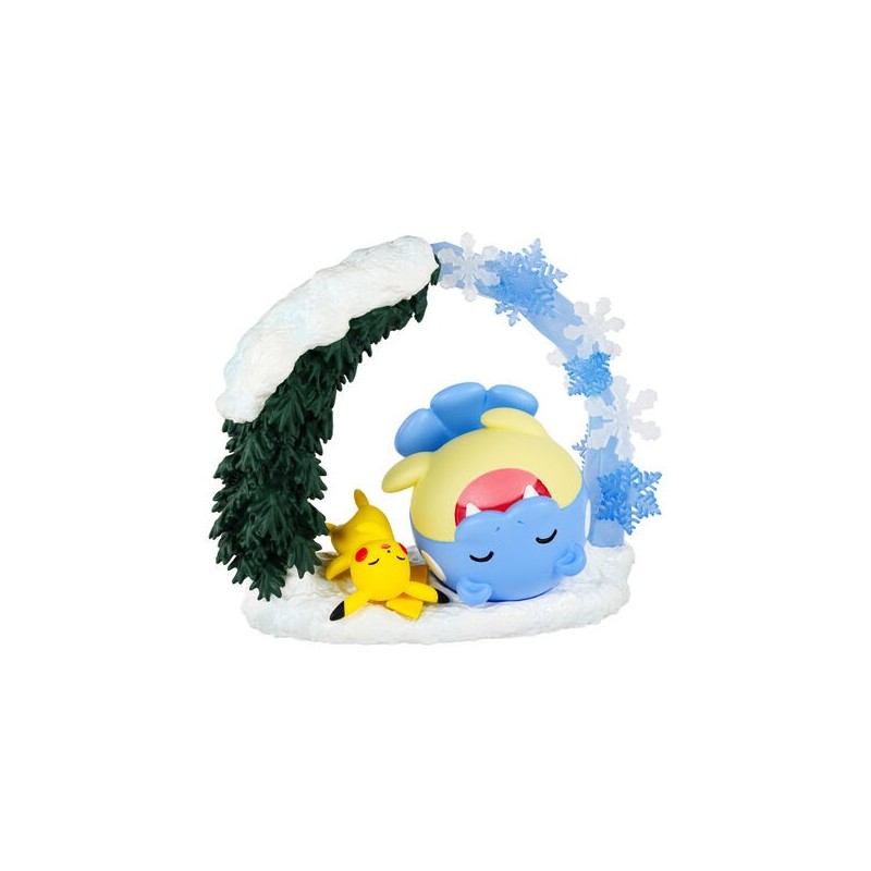 Diorama Pokemon Circular Collection Pikachu et Obalie