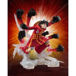 Statuette One Piece Figuarts Zero Extra Battle Monkey D. Luffy Gum Gum Hawk Gatling