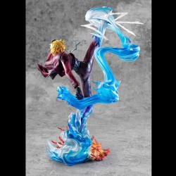 Statuette One Piece Portrait Of Pirates K-MAXIMUM Sanji