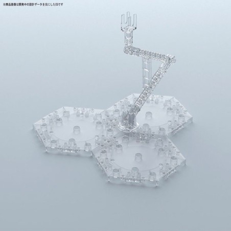 Socle pour maquette Gundam Action Base 4 Clear