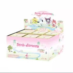 Figurine Sanrio Miniso Rhyme Flower Collection Blind Box