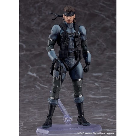 Figurine Metal Gear Solid 2: Sons of Liberty Figma Solid Snake MGS2 Version Updated Edition