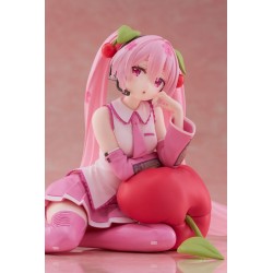 Figurine Hatsune Miku Desktop Cute Figure Sakura Miku Cherry Cushion Version