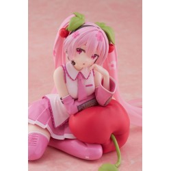 Figurine Hatsune Miku Desktop Cute Figure Sakura Miku Cherry Cushion Version