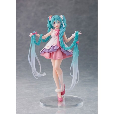 Figurine Hatsune Miku Wonderland Rapunzel Version