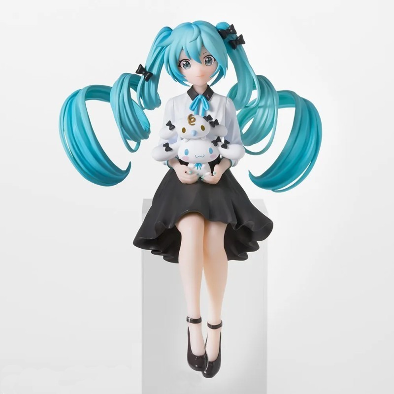 Figurine Hatsune Miku PM Chokonose Miku X Cinnamoroll et Milk