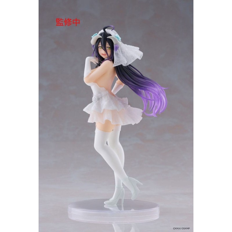 Figurine Overlord Coreful Albedo Wedding Version