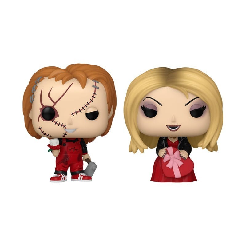 Figurine Chucky Pocket POP! Vinyl Valentines Chucky et Tiffany