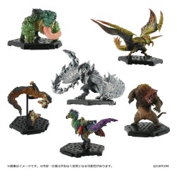 Lot de 6 figurines Monster Hunter CFB MH Standard Model Plus Vol. 27